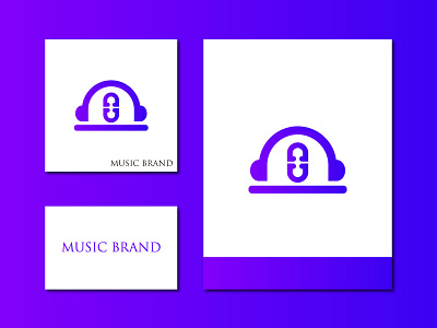 Music Company Logo Branding Design app appicon brand identity icon identity illustration logo logodesign logos logotype