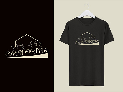 California T shirt Design illustration t shirt tshirt design tshirtdesign tshirts typography