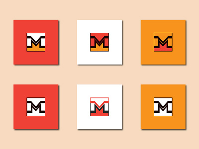 M Letter logo Brand