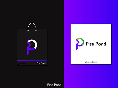 pise pond Logo Brand brand design brand identity branding design icon lettermark logo designer logos logotype p icon p letter logo p logo pond