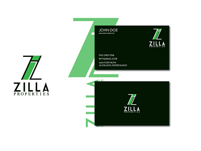 Zilla Business Card Design brand designer brand identity branding business card business cards businesscard