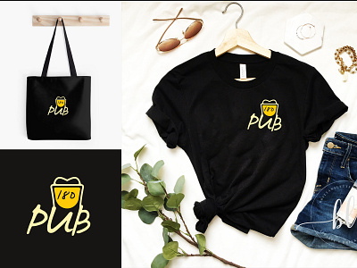 Brand Design Pub180 bag bag design brand design brand designer brand identity branding logo logo designer tshirt design tshirtdesign typography