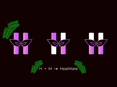 Lettering Logo of HealMate