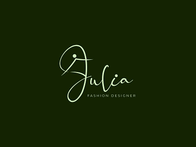 Julia Fashion Designer Logo