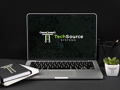 Techsource Logo Design