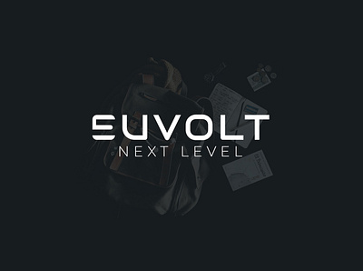 Euvolt Logo Design brand brand designer brand identity concept illustrator logo logo designer logodesign logos photoshop simple typography ui design