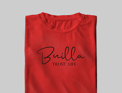 Builla Logo For Tshirt brand brand designer cloth icon logo logo designer logodesign logos logotype tshirt tshirts