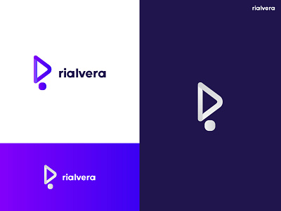 Rialvera Logo Brand brand brand design brand designer branding design icon illustrator logo logo designer logos photoshop tv tv show type typography ui