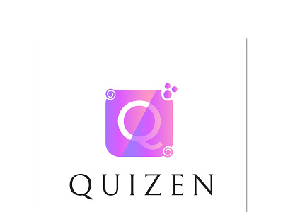 Logo Design - Quizen brand designer branding design graphic design logo logo designer logodesign logos logotype modern simple ui