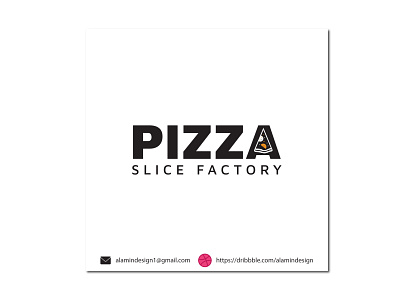 Logo Design - Pizza Slice Factory brand designer graphic design hotel logo logo logo designer logodesign logos logotype pizza logo restaurant logo