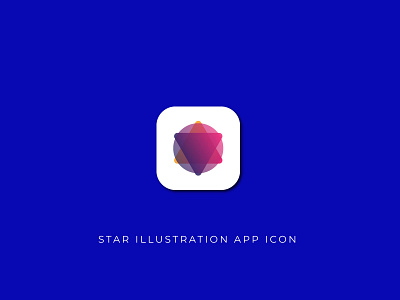 Star Illustration App Icon app app icon brand designer logo logo designer logodesign logos ui icon