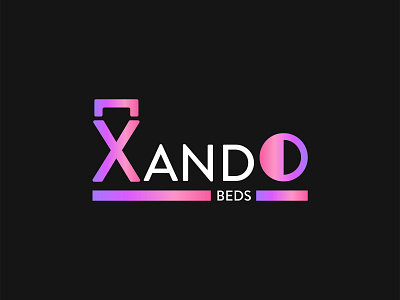 Logo Design - Xando Beds bed bedlogo brand brand designer branding graphic design logo logo designer logodesign logos logotype motion graphics