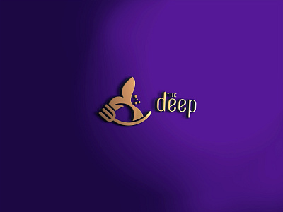 The Deep Logo brand designer food logo logo designer logodesign logos logotype seafood seafood logo