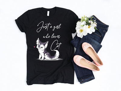 T-shirt for cat lover