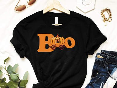 Boo Halloween T-shirt