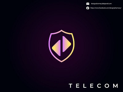 Telecom Logo brand designer branding custom custom design custom logo design graphic design illustration logo logo designer logodesign logos logotype product design ui vector