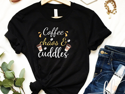 Coffee T-shirt amazon coffee coffee t shirt coffee tee graphics tee merch tshirt typography vector