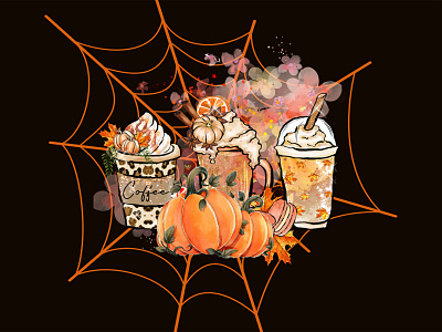 Halloween Tee autumn boo graphic tee halloween halloween t shirt halloween tee illustration pumpkin typography