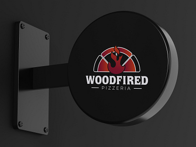 Restaurant Logo | Woodfired Pizzeria brand designer logo logo designer logodesign logos restaurant restaurant logo