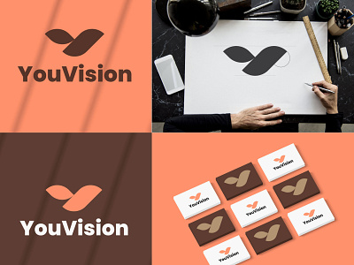 Lettering Logo | You Vision brand designer brand identity branding hotel logo lettering logo logo designer restaurant logo