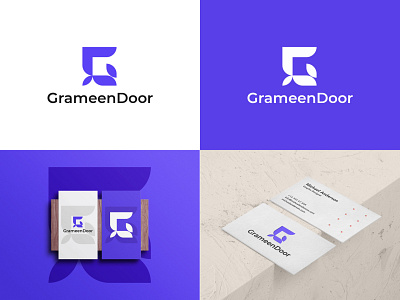 GrameenDoor Logo brand designer branding illustrator logo logo designer logos vector