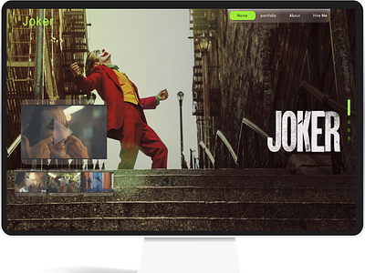 Joker Landing Page