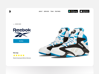 Reebok landing page reebok shoes