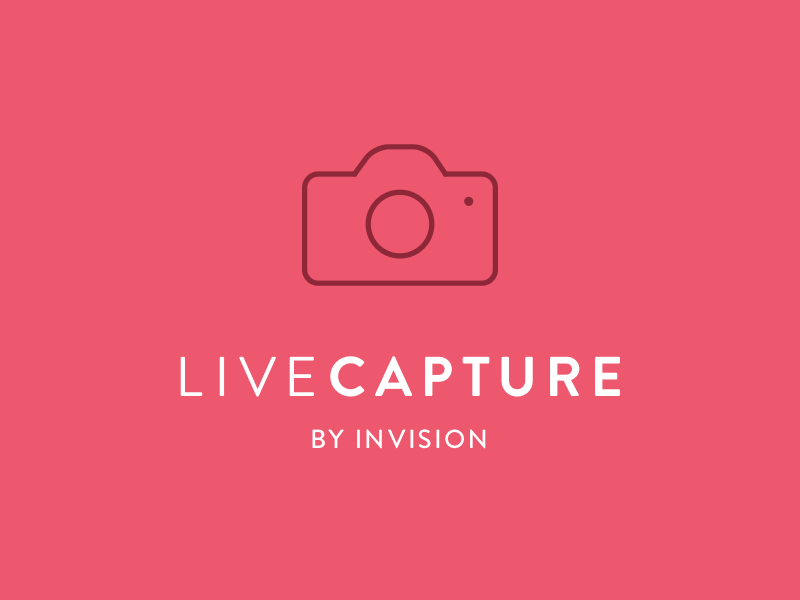 Live Capture by InVision invision live capture web app