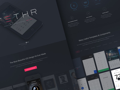 TETHR - Free UI Kit