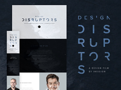 DESIGN DISRUPTORS, a new documentary about design design design disruptors product design