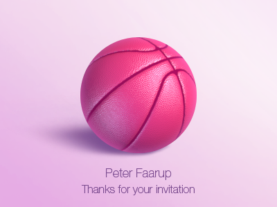 Thanks for the invitation!