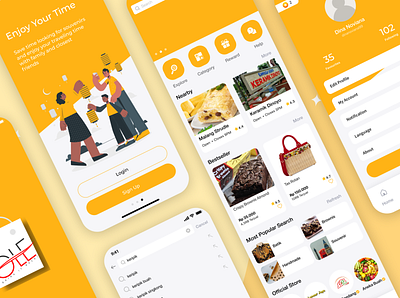 OleOle App branding design ui ux