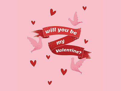 Will You Be My Valentine adobe illustrator adobe illustrator art adobe illustrator draw card design digital art digital artist digital artwork digital illustration graphic art graphicart illustration illustratorannie printable art valentinesday will you be my valentine