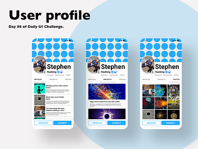 Stephen Hawking's Profile