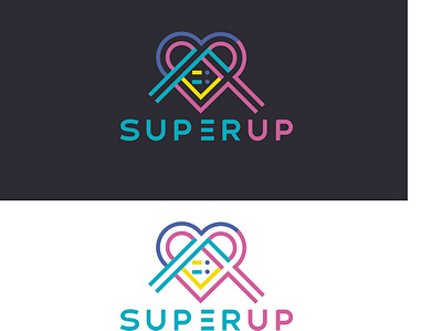 love icon, superup logo best bestlogo brand identity brand identity design brand identity designer branding design illustration logo logo design logo designer love love icon new new logo