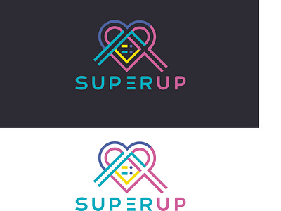 love icon, superup logo