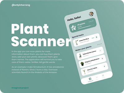 Plant Scanner | App for scanning and taking care of plants flowers plant scanner plants scanner watering