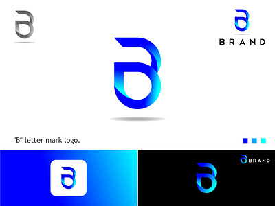 B logo 290720 1 design illustration logo typography vector