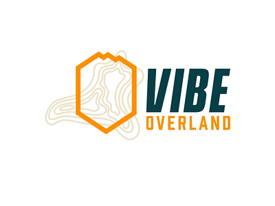 Vibe Overland - Secondary branding graphic design logo overland retro vibe