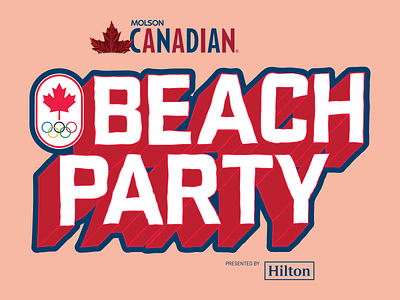 Beach Party graphic design illustration vector