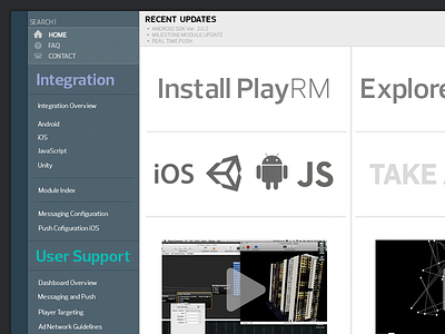 PlayRM Integration Website integration.playnomics.com