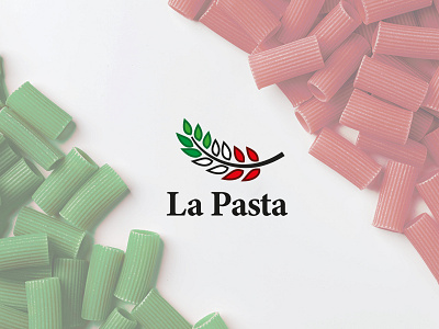 La Pasta Logo branding logo