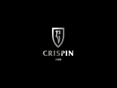 Crispin design letter c logo logotype mark shoe repair simbol