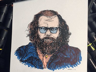 Allen Ginsberg Print