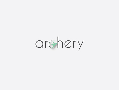 archery animation design icon illustration logo vector