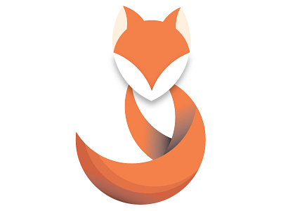 Fox animal azerbaijan azerbaycan baku cartoon design fox graphic design icon illustration logo qrafikdizayn vector