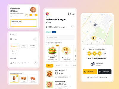 Food Delivery App / Main Page