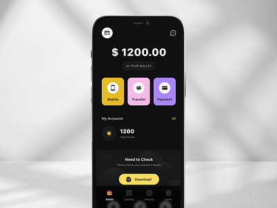 Finance app - Mobile App app app design bank banking banking app budget coin design finance finance app financial fintech mobile app mobile design money savings ui
