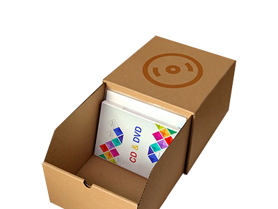 Custom Cd / Dvd Storage Packaging Boxes