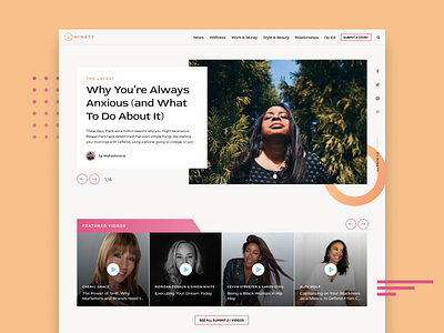 21 Ninety Website Design (Desktop)